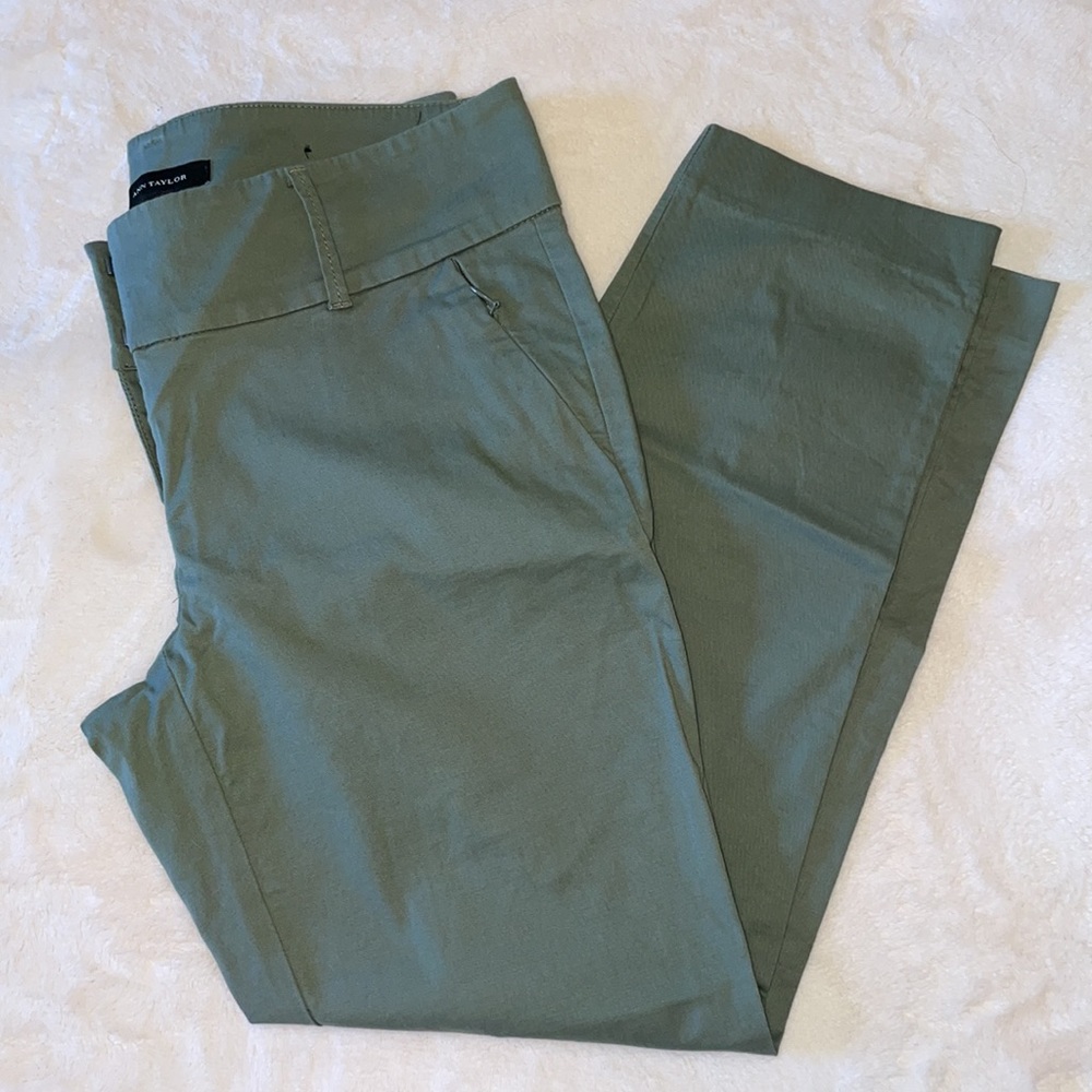 Ann Taylor Cropped Ankle Dress Pant